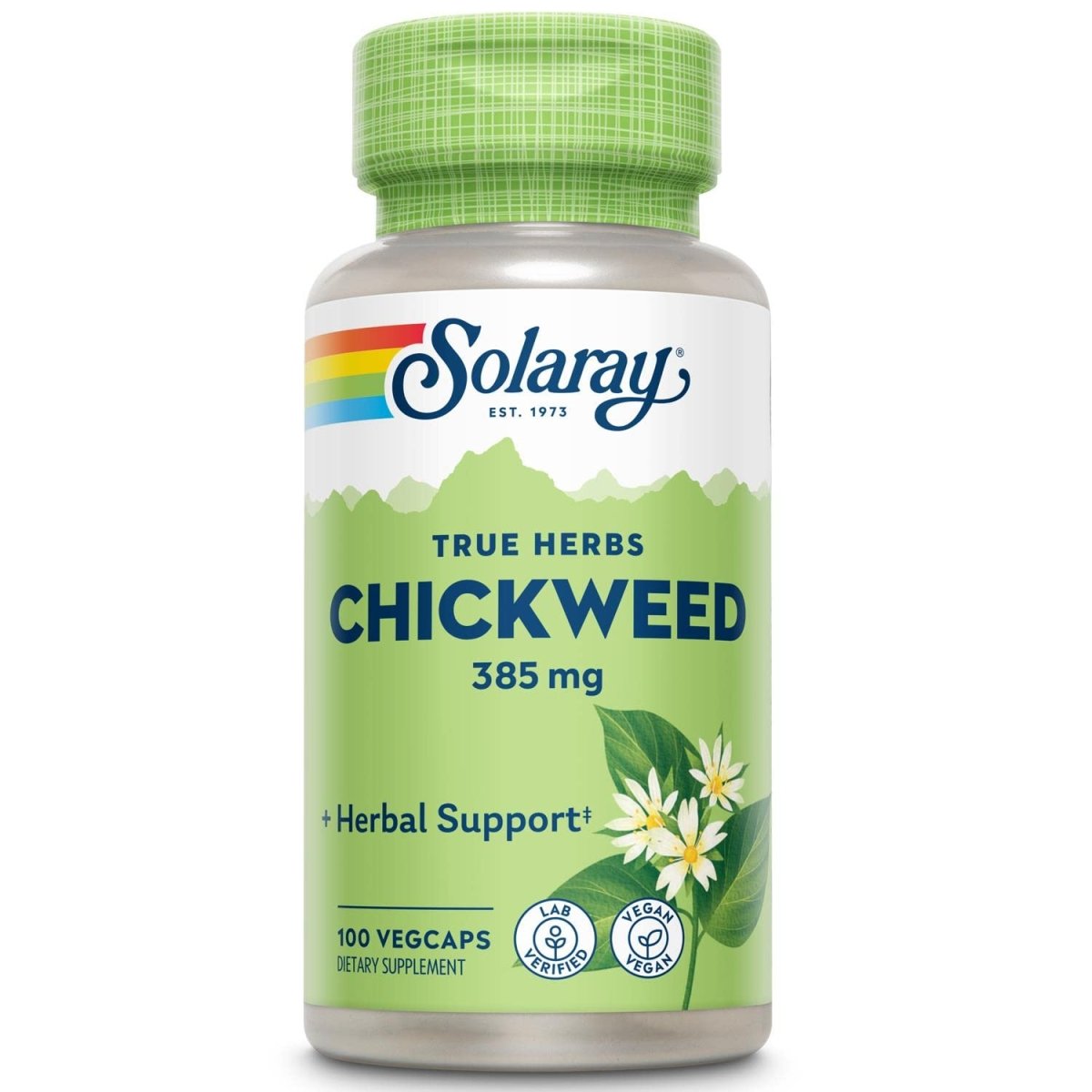 SOLARAY Chickweed 385 mg 100 VegCaps