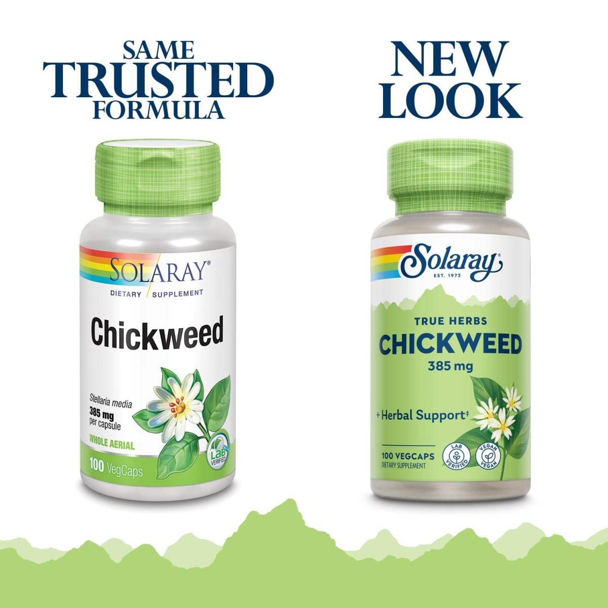 SOLARAY Chickweed 385 mg 100 VegCaps