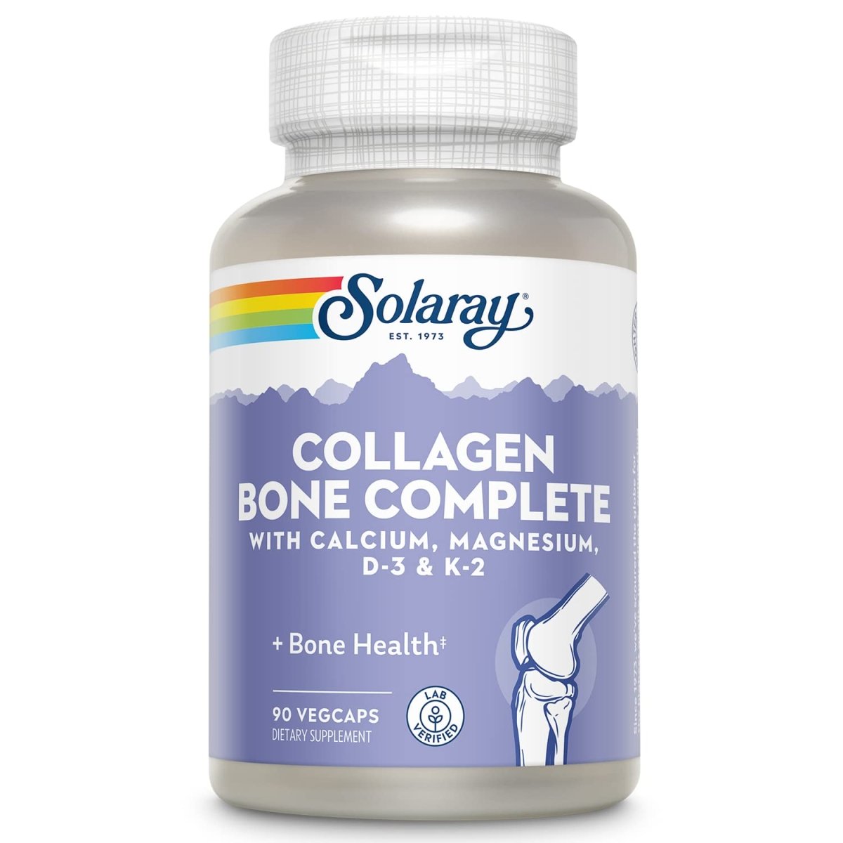 SOLARAY Collagen Bone Complete 30 Servings 90 VegCaps