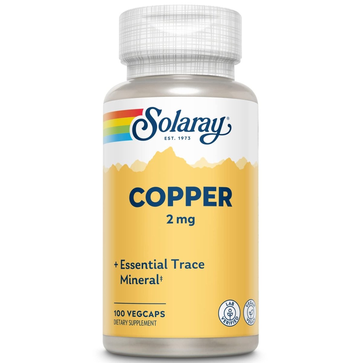 Solaray Copper 2 mg 100ct