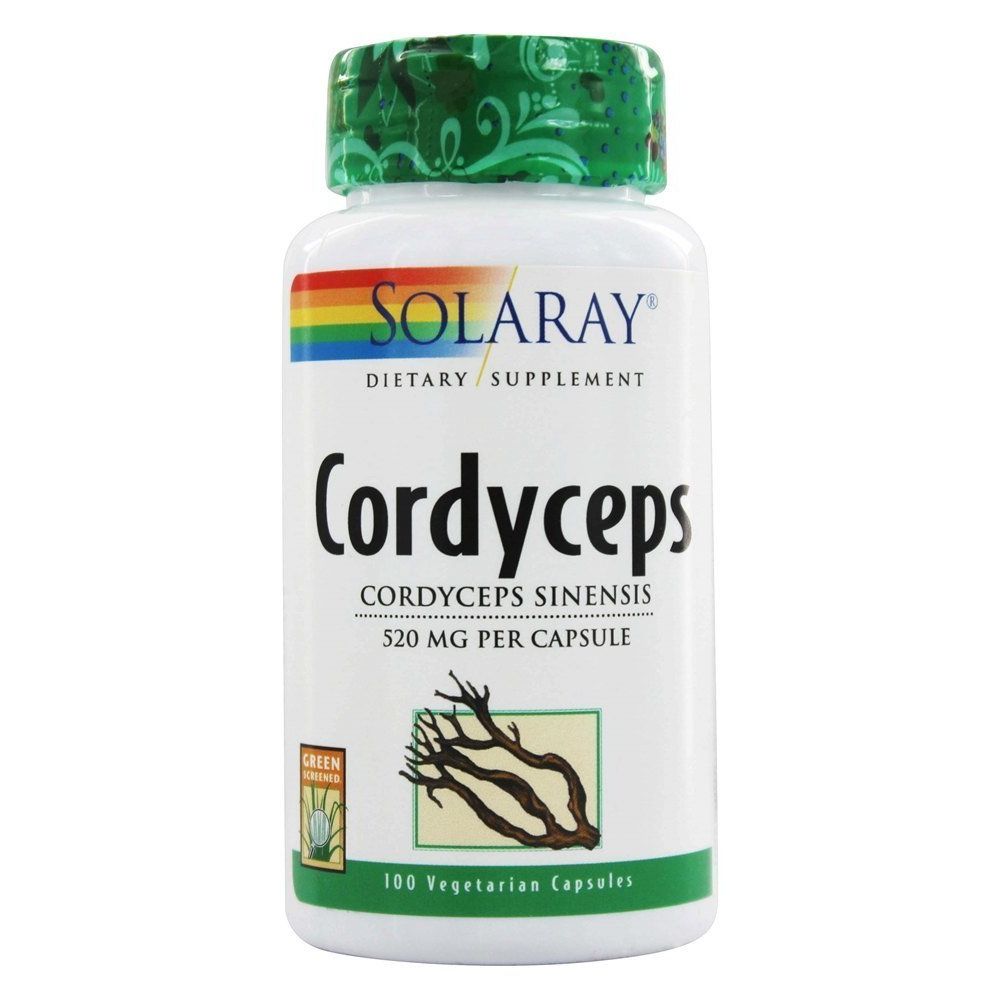 SOLARAY Cordyceps 100 Count