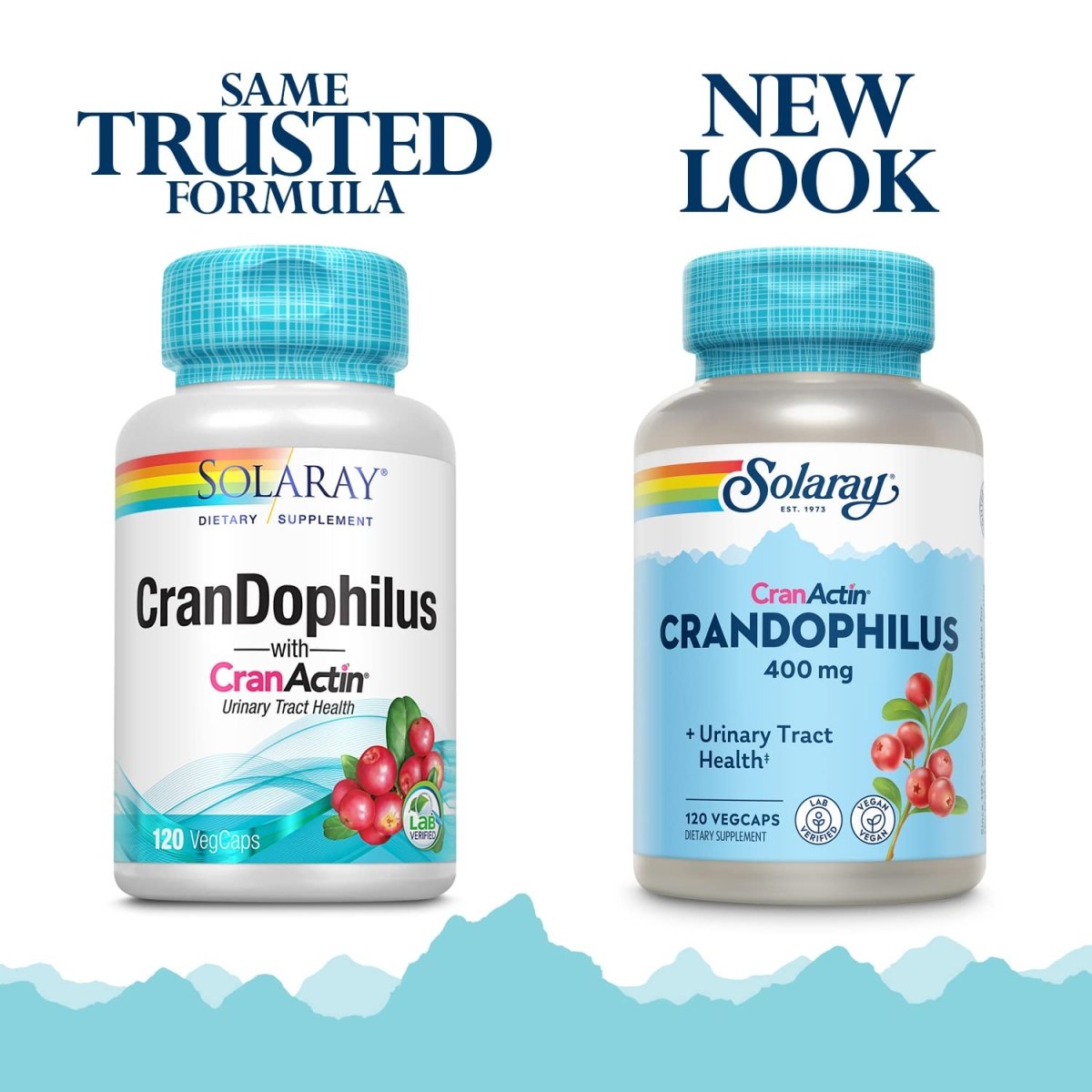 SOLARAY CranDophilus, Veg Cap (Btl-Plastic) 120ct
