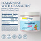 SOLARAY D-Mannose with CranActin Cranberry AF Extract Powder - Healthy Urinary Tract Support - 8 oz (226 g), 30 Servings