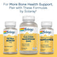 Solaray D3 5000IU with K2 - Vitamin D and K2 Combination - 60 Vegetarian Capsules