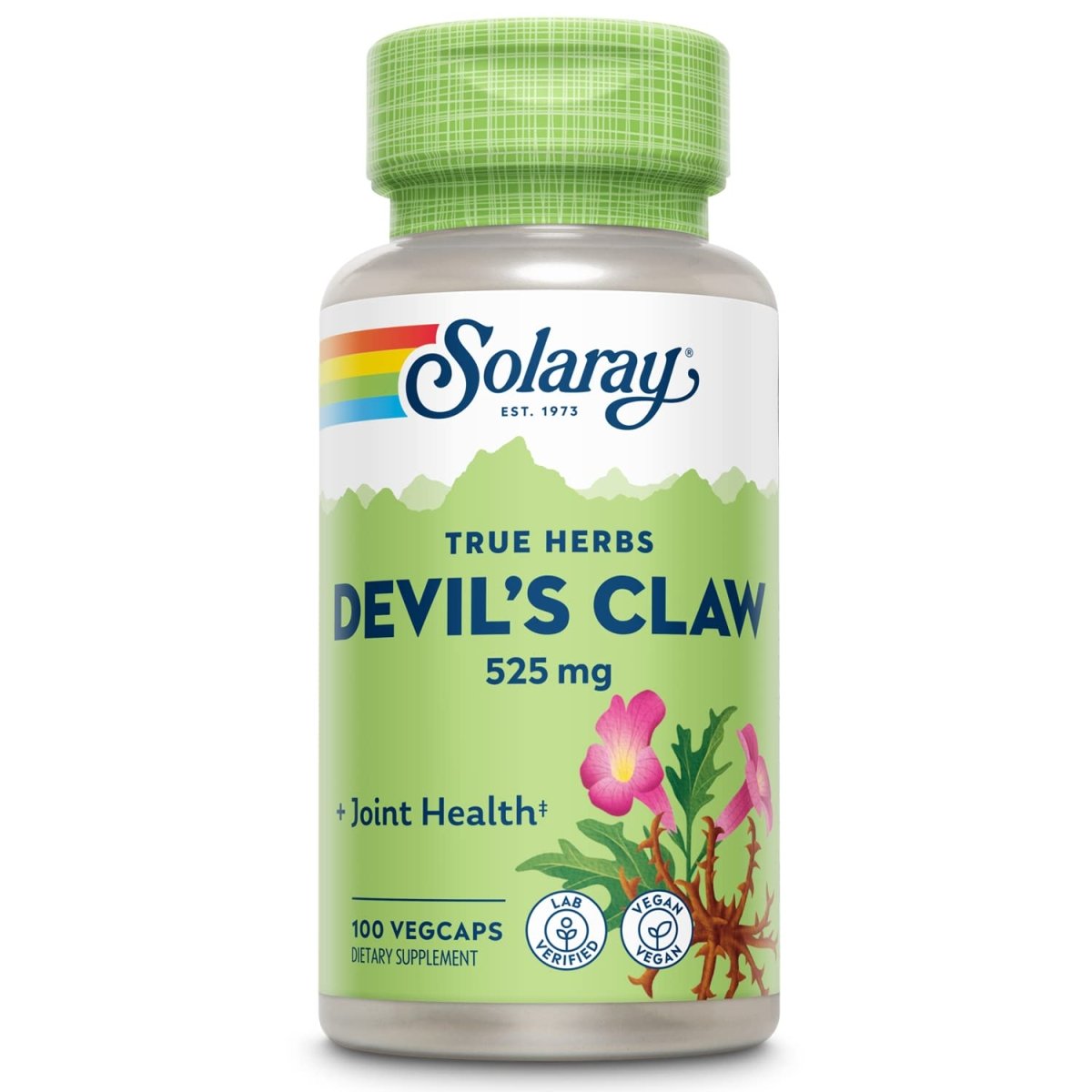 SOLARAY Devils Claw Root 525mg 100 VegCaps