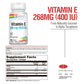 Solaray, E D-Alpha Tocopherol, 100 Count