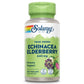 SOLARAY Echinacea and Elderberry Capsules, 440 mg 100 Count