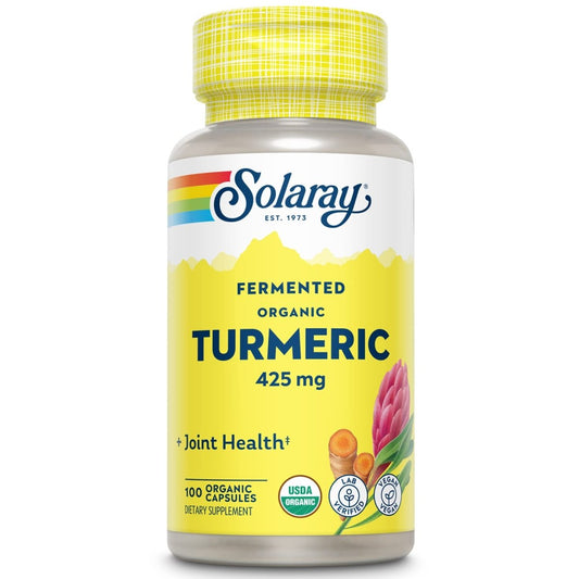 SOLARAY Fermented Turmeric Root 500mg 100 VegCaps
