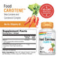 SOLARAY Food Carotene, Vitamin A as Beta Carotene 25000IU Carotenoids for Healthy Skin & Eyes, Antioxidant Activity & Immune System Support (076280041217) (200 CT)