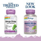 SOLARAY Guaranteed Potency Ginkgo Biloba Leaf Extract, Veg Cap (Btl-Plastic) 60mg 120ct