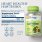 SOLARAY Hawthorn Berry 525mg - Healthy Cardiovascular Function & Circulation Support - Whole Berry - Non-GMO & Vegan - 180 VegCaps