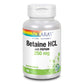 SOLARAY HCL with Pepsin - Digestive Support - 250 MG (180 Capsules)