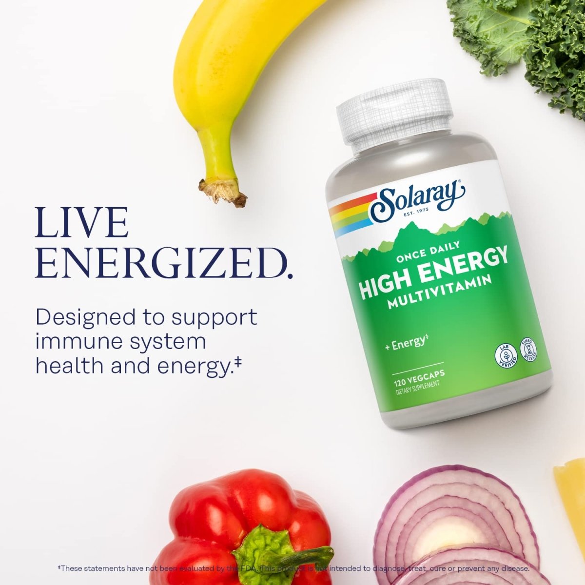SOLARAY High Energy Multivitamin
