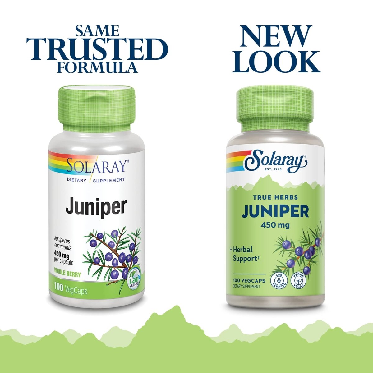 SOLARAY Juniper Berry 450 mg 100 VegCaps