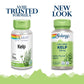 Solaray Kelp 550 mg with Folic Acid for Healthy Thyroid Function, Energy & Metabolism Support 100 VegCaps