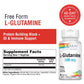 SOLARAY L-Glutamine 500mg - 50 VegCaps