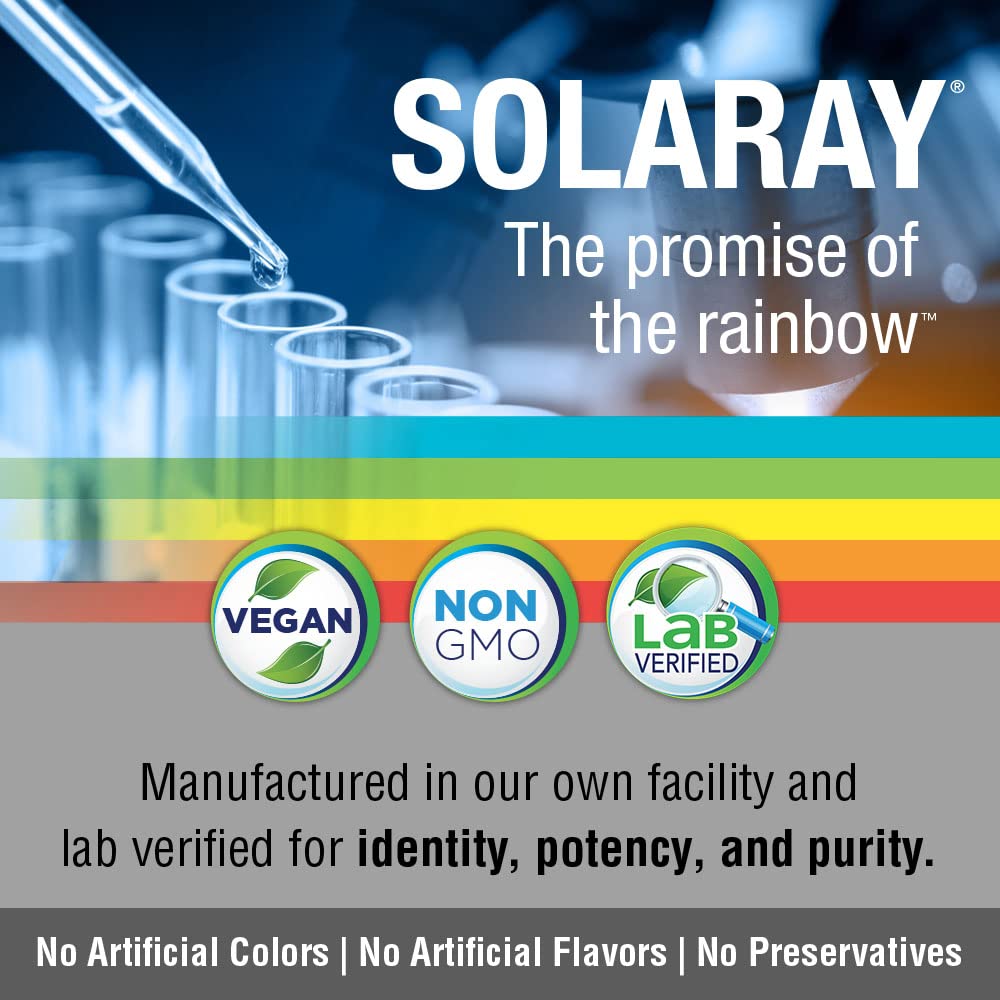 SOLARAY L-Glutamine 500mg - 50 VegCaps