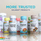 Solaray L-Theanine - 45 VegCaps - 200 mg + 100 mg Green Tea Leaf