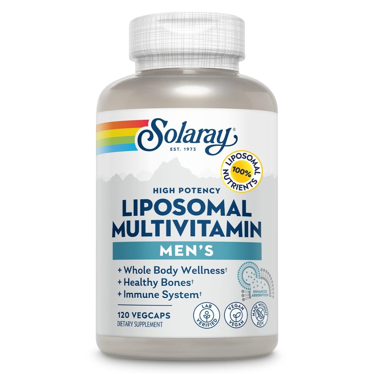 Solaray Liposomal Multivitamin for Women 50 Plus - Enhanced Nutrient Absorption for Holistic Wellness