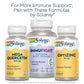 Solaray Liposomal Vitamin C 500 mg Healthy Immune System, Collagen Synthesis & Antioxidant Support Buffered w/Fatty Acids 100 VegCaps