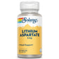 Solaray Lithium Aspartate - Mood Support Supplement - 100 Capsules, 5 mg