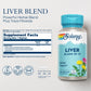 Solaray Liver Blend SP-13, Traditional Liver Cleanse Detox & Repair Support with Milk Thistle, Dandelion, Burdock, Artichoke Leaf, Kelp, Peppermint, and Trace Minerals, 100 Servings, 100 VegCaps