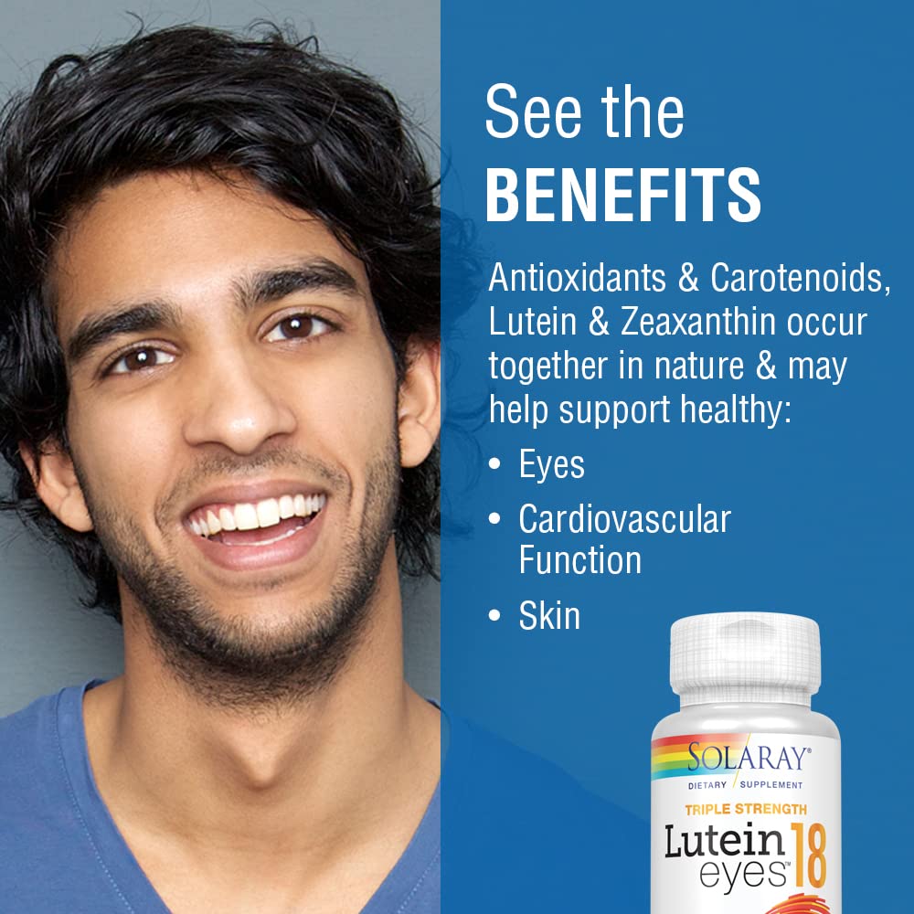 SOLARAY Lutein Eyes 18 MG, 30 CT