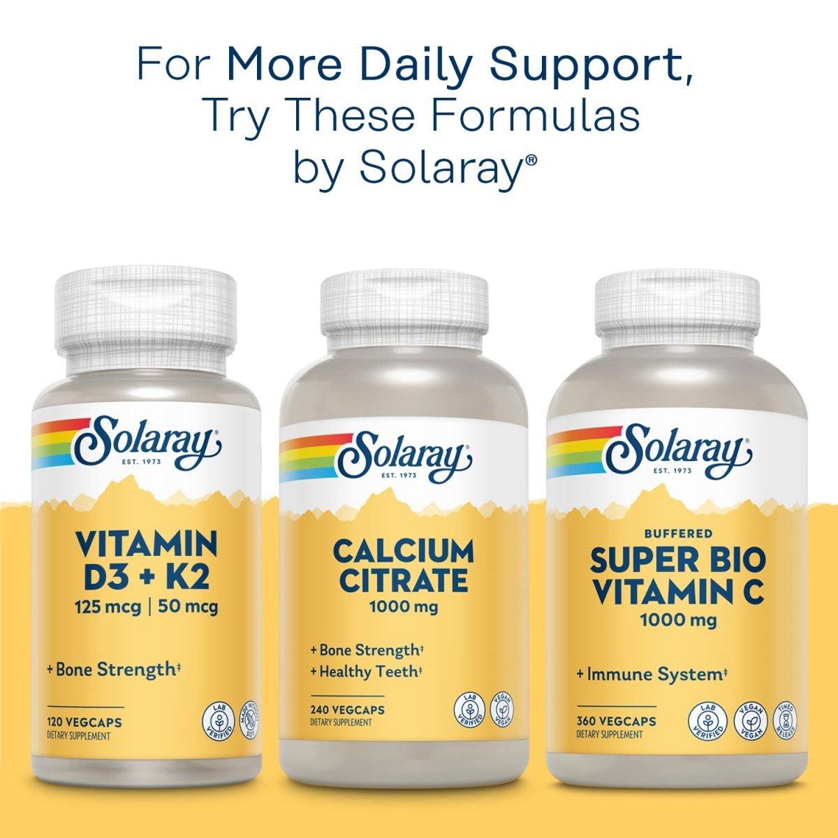 Solaray Magnesium Asporotate 400 mg 180 VegCaps