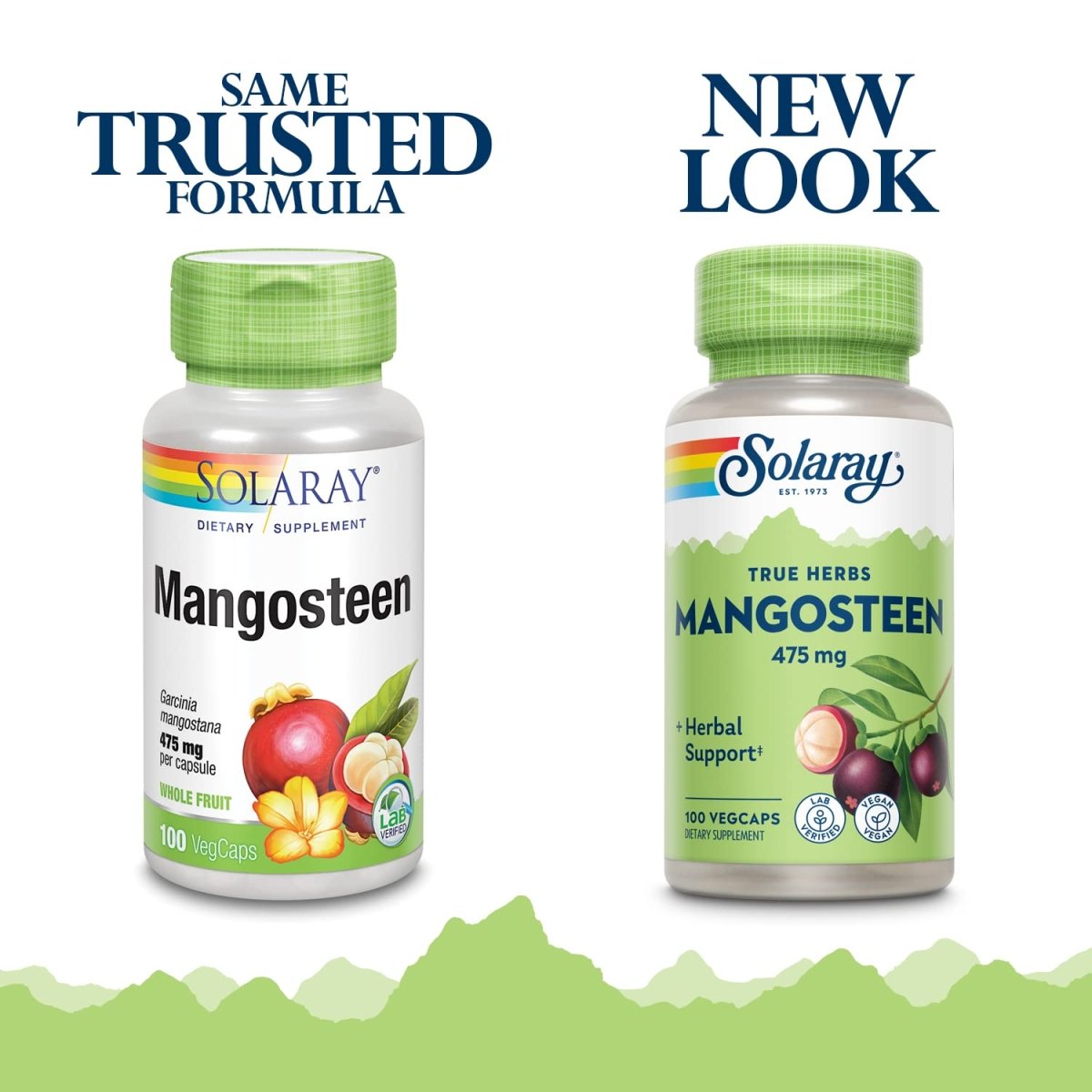 SOLARAY Mangosteen Fruit 475mg 100ct