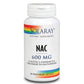 Solaray NAC N-Acetyl-L-Cysteine Supplement, 600 mg, 60 Count