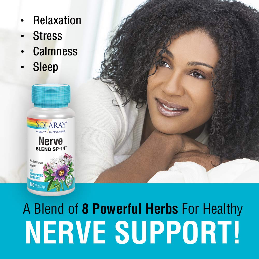 SOLARAY Nerve Blend SP-14 100 VegCaps