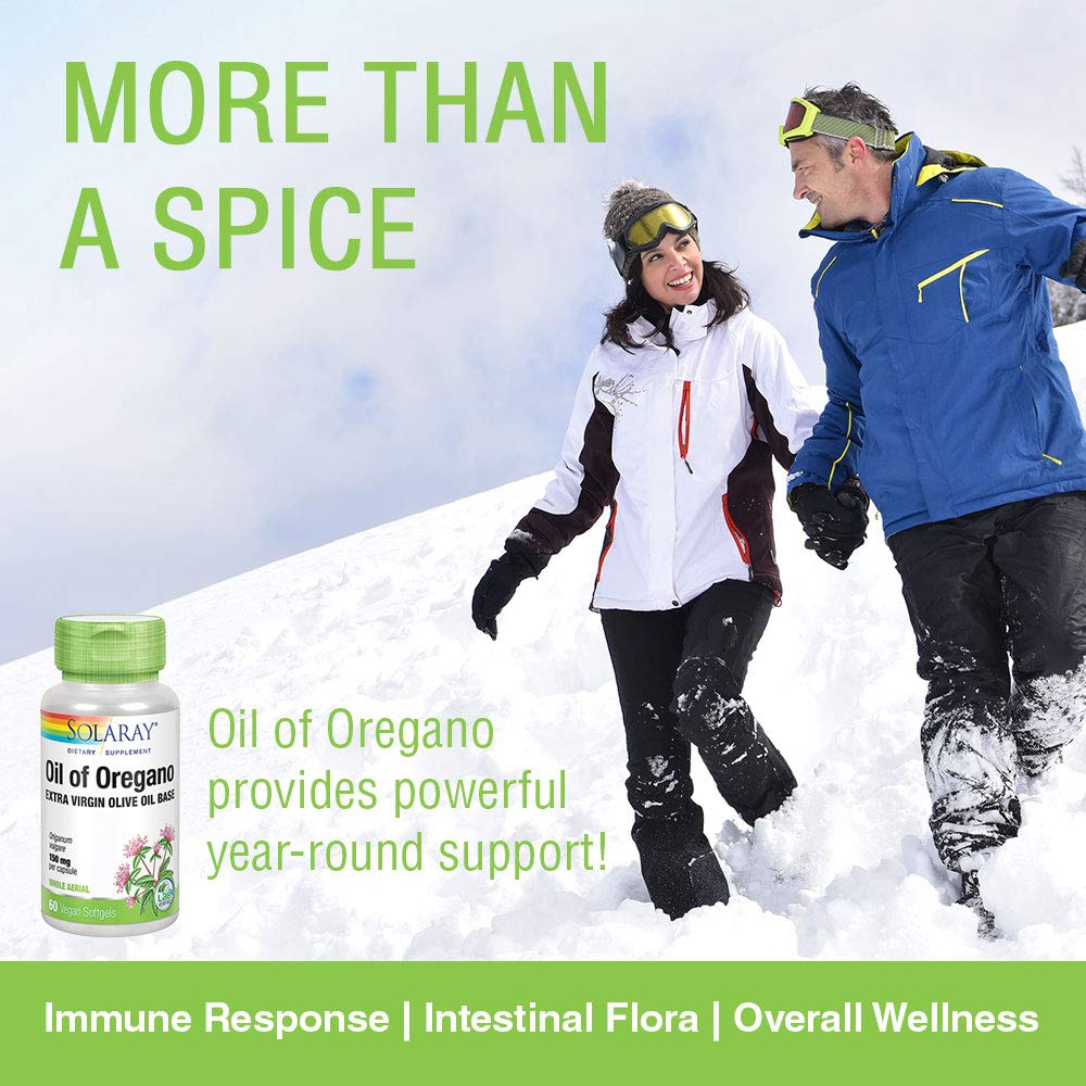 SOLARAY Oil of Oregano 150 mg 60 Softgels
