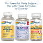 SOLARAY Once Daily Adult 50+ Multivitamin Healthy Energy, Heart & Immune Support for Mature Adults 90 CT