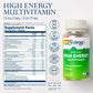 SOLARAY Once Daily High Energy Multivitamin - Immune Support, Energy Boost, Men's & Women's Multi, 60 VegCaps