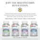Solaray Once Daily High Energy Multivitamin - Iron Free - 30 VegCaps (30 Servings)
