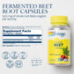 Solaray Organically Grown Fermented Beet Root Root Organic, Veg Cap (Btl-Plastic) 500mg 100ct