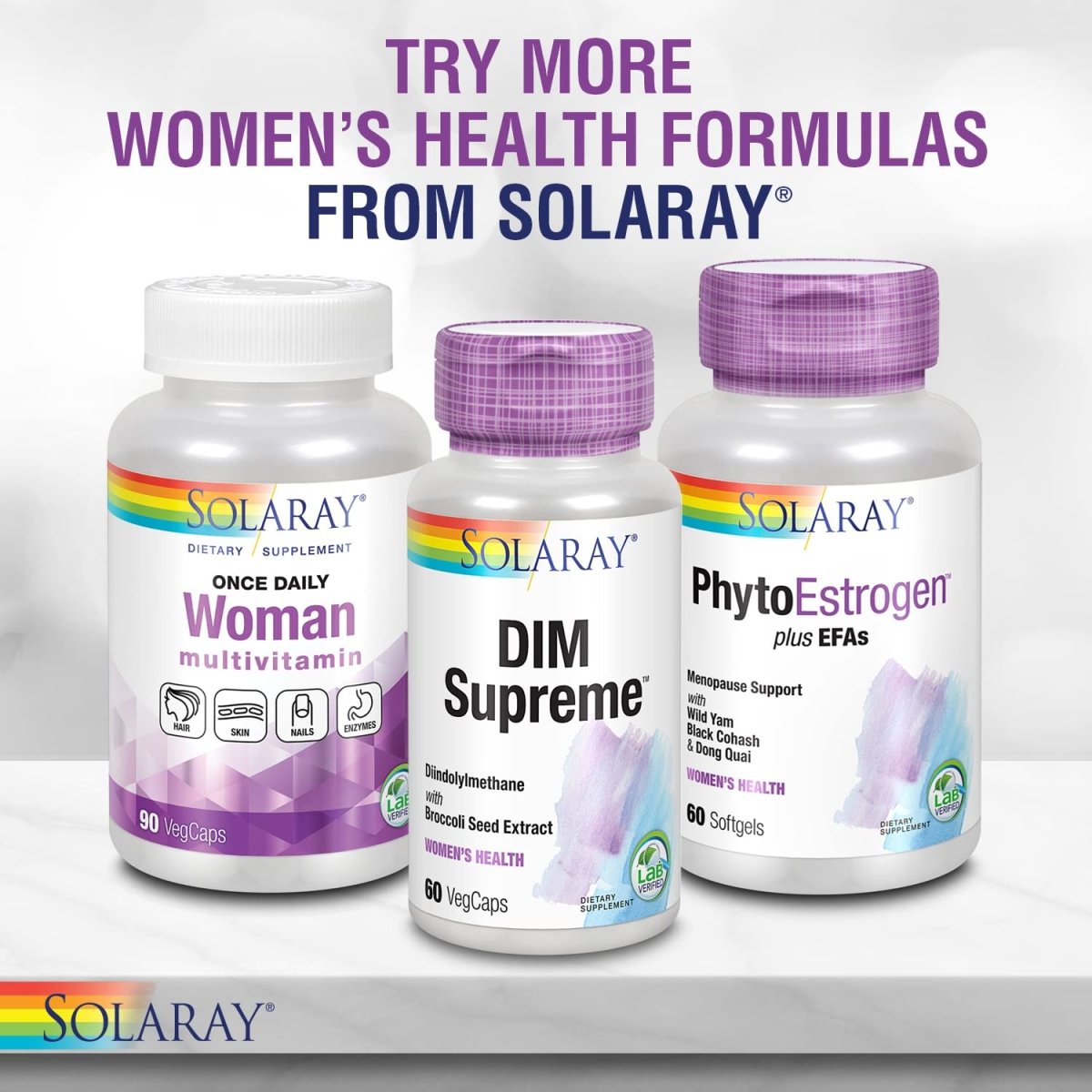 Solaray Phytoestrogen Supplement, 240 Count
