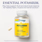 Solaray Potassium 99mg - Essential Mineral for Fluid & Electrolyte Balance - Heart, Nerve & Muscle Support - 200 Capsules