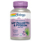 SOLARAY Pygeum and Saw Palmetto Berry Extracts, Mens Health & Prostate Function Support, Zinc, B-6, Pumpkin Seed & Amino Acids 240 VegCaps (120 VegCaps)