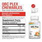 SOLARAY QBC Plex Chewables - Immune & Respiratory Health Support - 90 Chewable Tablets