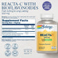 SOLARAY Reacta C with Bioflav Vitamin Capsules, 500 mg 180 Count