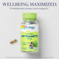SOLARAY Saw Palmetto Berry 580 mg, Healthy Prostate and Urinary Tract Support from Fatty Acids & Plant Sterols for Men and Women, Non-GMO, Vegan & Lab Verified, 50 VegCaps, 50 Servings