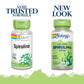 SOLARAY Spirulina 410mg 100ct, 100 Serv.