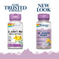 SOLARAY St. Johns Wort Aerial Extract 450mg Two Daily 60ct, 30 Serv.