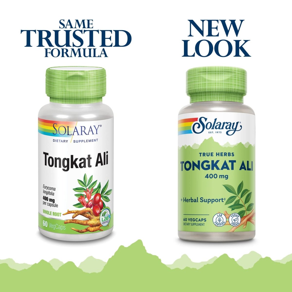 Solaray Tongkat Ali Root 400 mg VCapsules, 60 Count