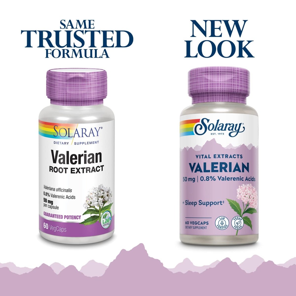SOLARAY Valerian Root Extract 50 mg 60 CT