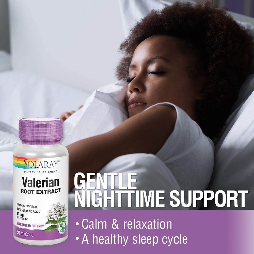 SOLARAY Valerian Root Extract 50 mg 60 CT