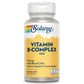Solaray Vitamin B-Complex 100 mg - Healthy Energy, Blood Cell Formation & Nerve Impulse Transmission Support - 100 VegCaps (50 Count)