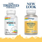 SOLARAY Vitamin C 1000 mg with Rose Hips & Acerola, Two-Stage Timed-Release, Long Lasting Immune Support, 100 Tablets