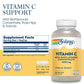 SOLARAY Vitamin C w/Rose Hips, Acerola & Bioflavonoids, 1000mg, Supports Immune Function & Healthier Skin, Hair, Nails, Non-GMO, Vegan, 250 CT